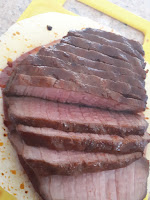 Steak aufgeschnitten