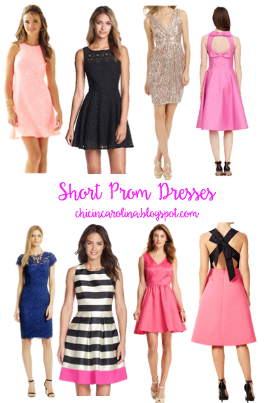 Chic in Carolina: Short Prom Dresses