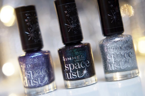 Rimmel Space Dust Swatches