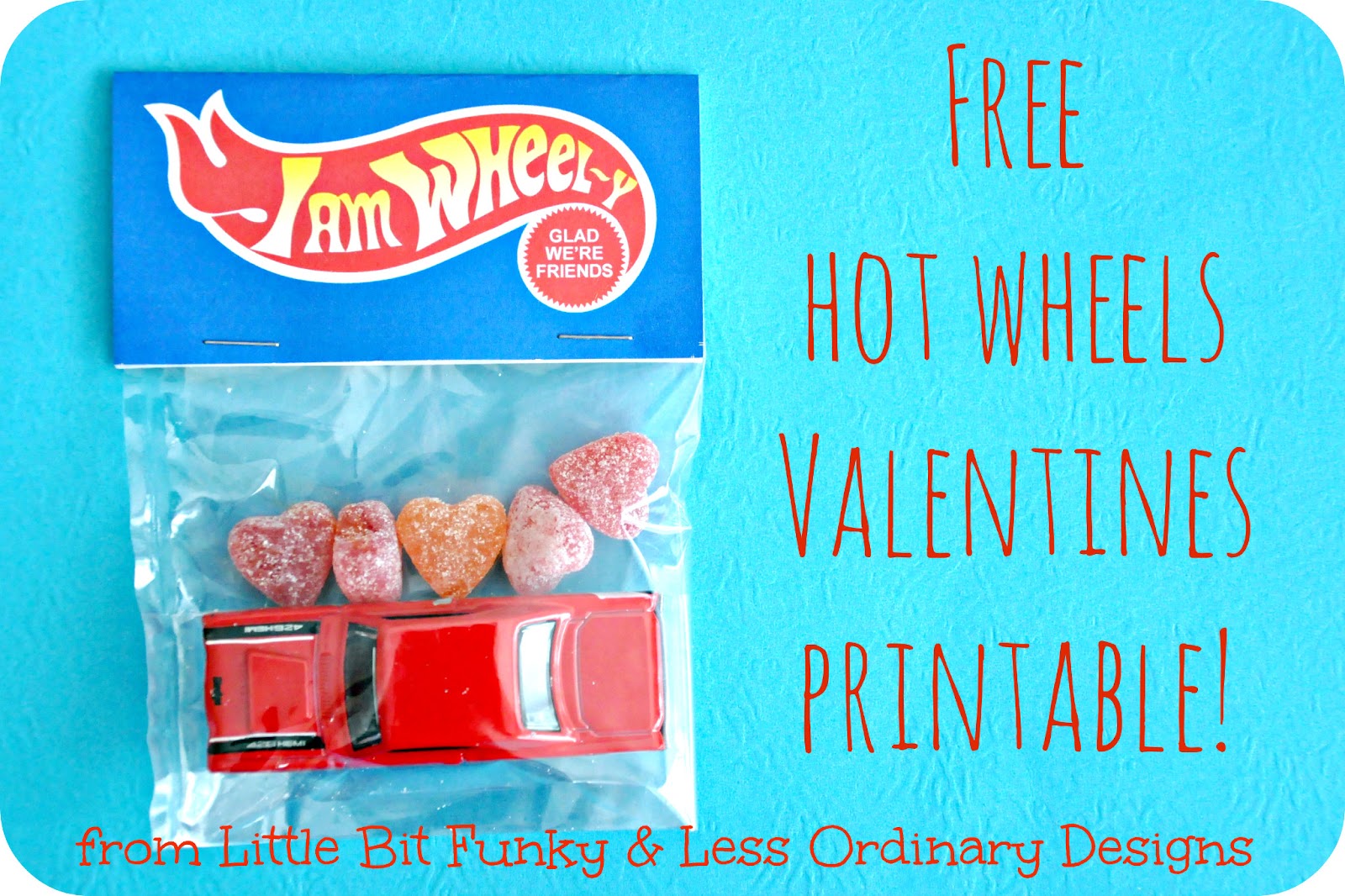 Little Bit Funky Free Hotwheels Printable Valentines For Boys Little Bit Funky Free Hotwheels Printable Valentines For Boys