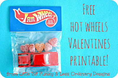 20 Free Valentine Printables Non Candy via Mandy's Party Printables by Little Bit Funky & Less Ordinary Designs