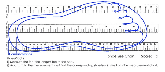 Cara Mengukur Ukuran  Sepatu  Agar Pas dan Nyaman Dipakai 