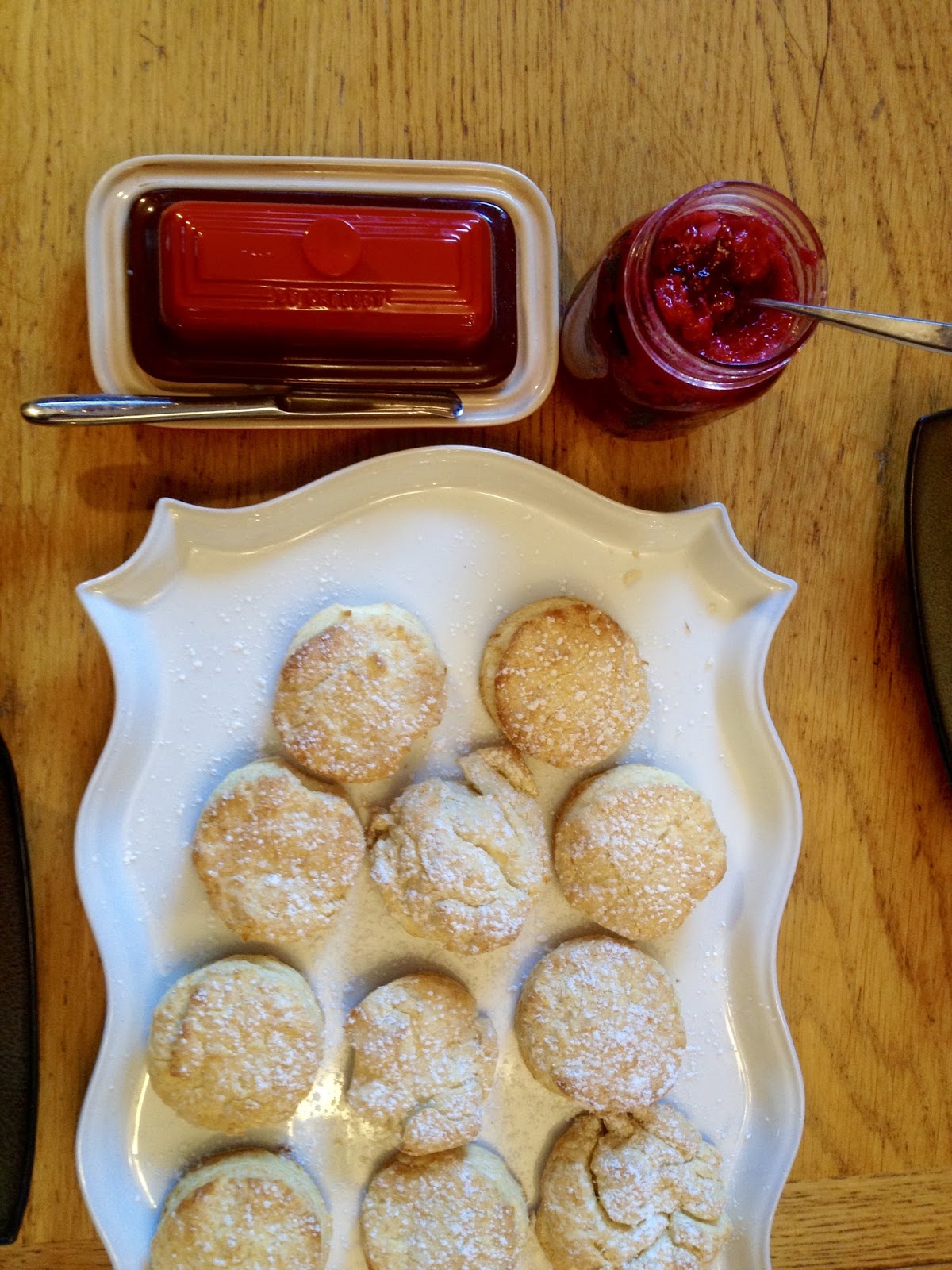 Eggnog Biscuits, Family Time