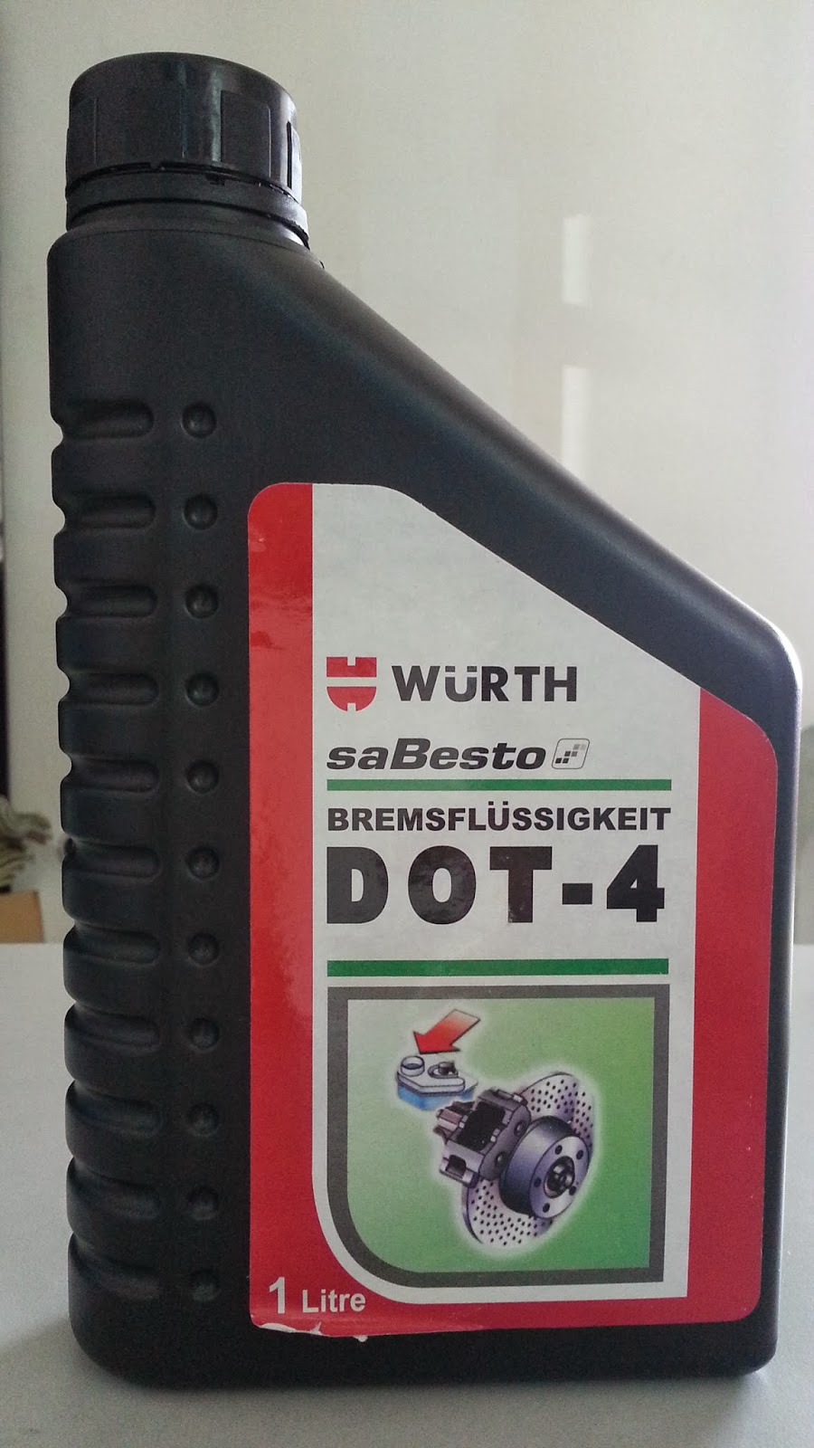 Shah Auto Store Wurth DOT4 Brake Fluid (1 Litre)