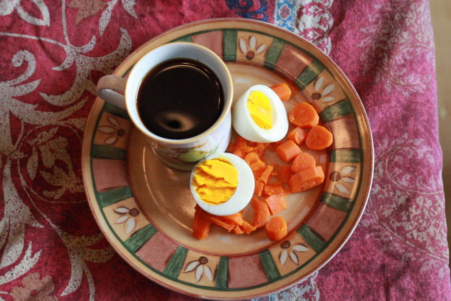 Robin's Reflections The Carrot, the Egg & the Coffee Bean Port