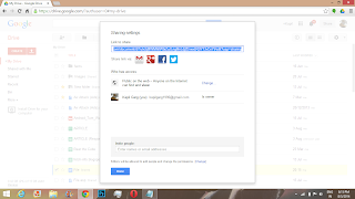 How-to share files using Google Drive