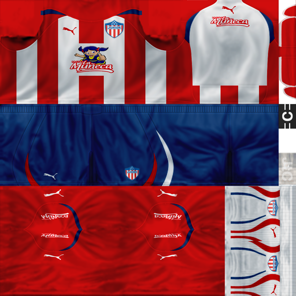 PES 6 Regional Uniforme Junior Barranquilla 2012