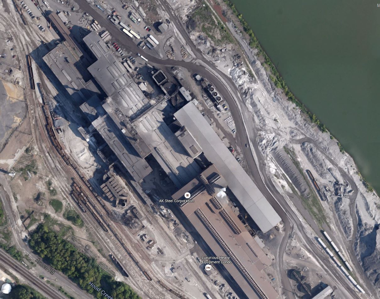 MEC&F Expert Engineers An electric contractor working at the AK Steel