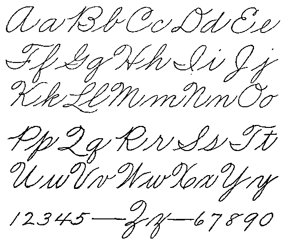 Handwriting in Cursive | Hand Writing