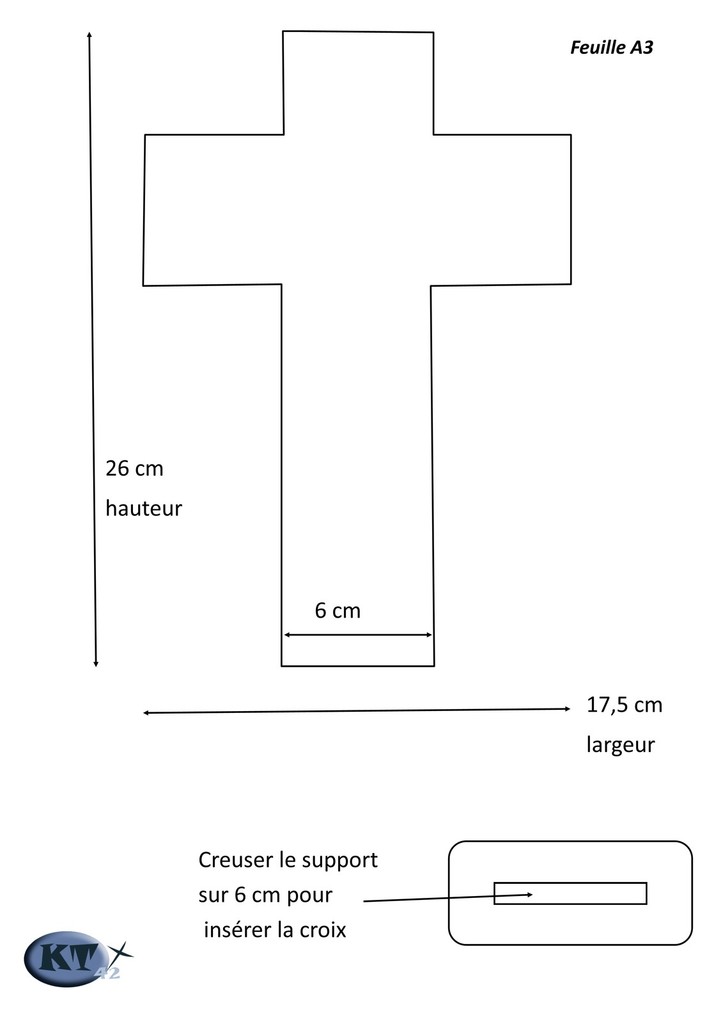 Réaliser une croix souvenir pour sa première communion