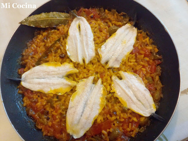 ARROZ CON BOQUERONES AL ESTILO DE MALAGA