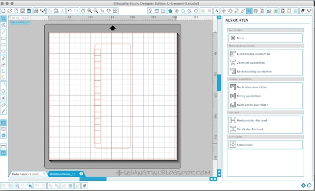 Tinis Plotter Tutorials - Folge 12 - Webbandleiter