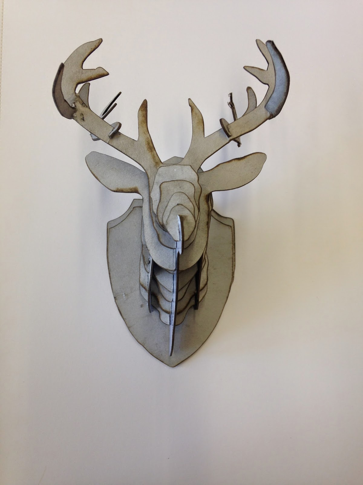 Amy's FMP Portfolio Laser Cut Deer Head