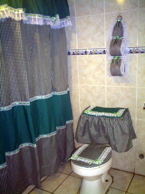 Bordados de la Mami Tota: Juego de Baño