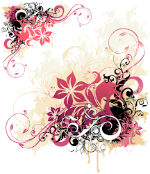 floral graphic graphics swirl flower corner flowers backgrounds cdr swirls pretty floreale clipart flores webdesignhot elements awan paling baru gambar