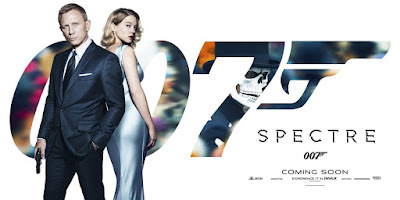 Spectre Banner Poster Daniel Craig and Lea Seydoux