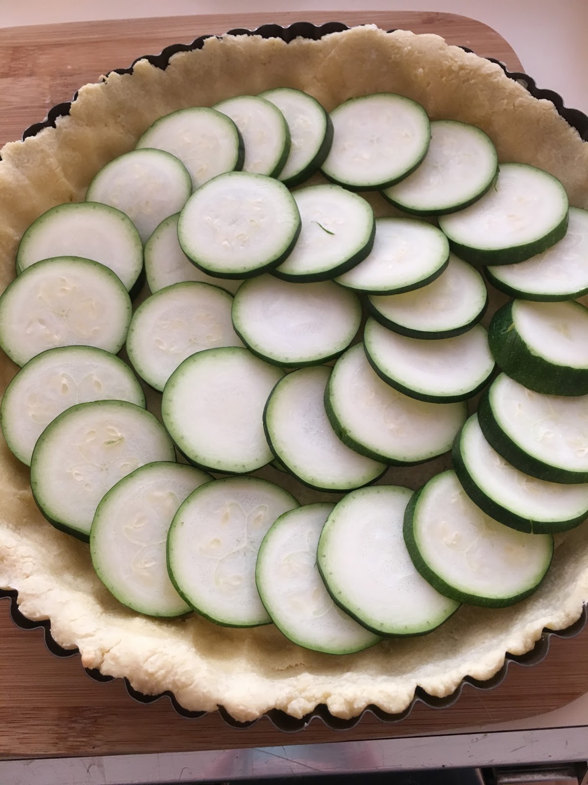 The Cooking Swede Kristin Cavallari's Leek and Zucchini Quiche