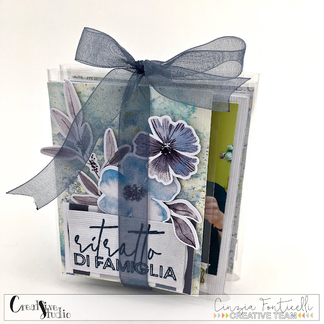 scrapbooking, Creative Studio, accordion, mini album,