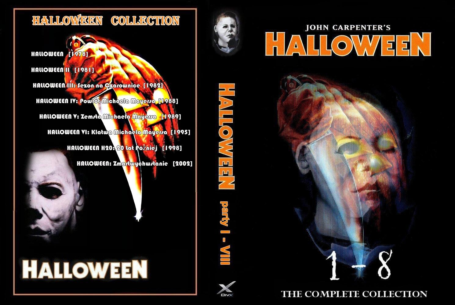 The Horrors of Halloween HALLOWEEN Franchise (19782022) Boxset Ads