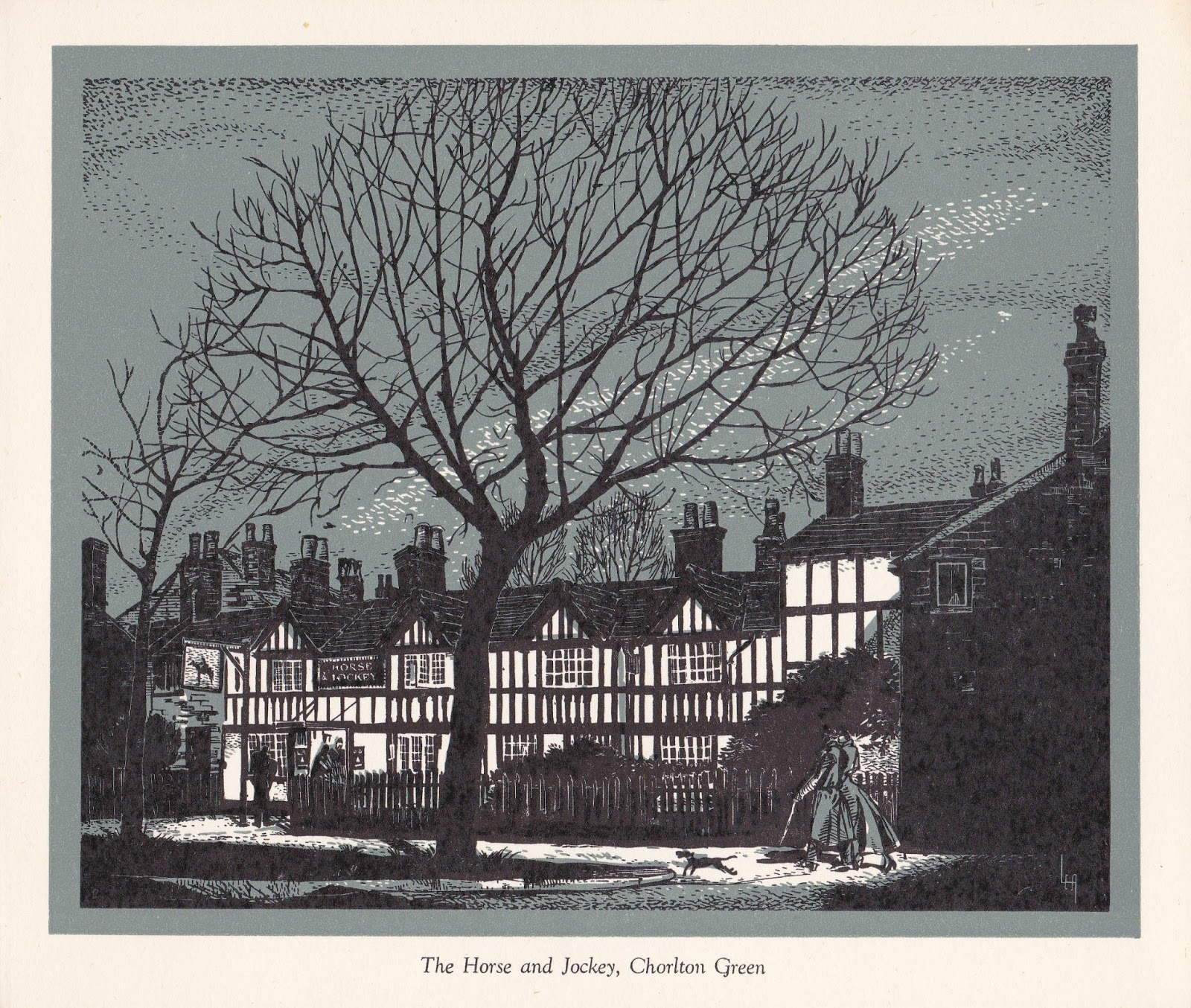 Andrew Simpson On Chorlton Green with Derrick A Lea in 1957