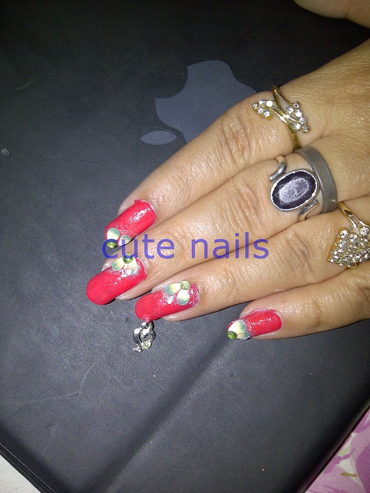 Cute nails NAIL PIERCING NAIL ART