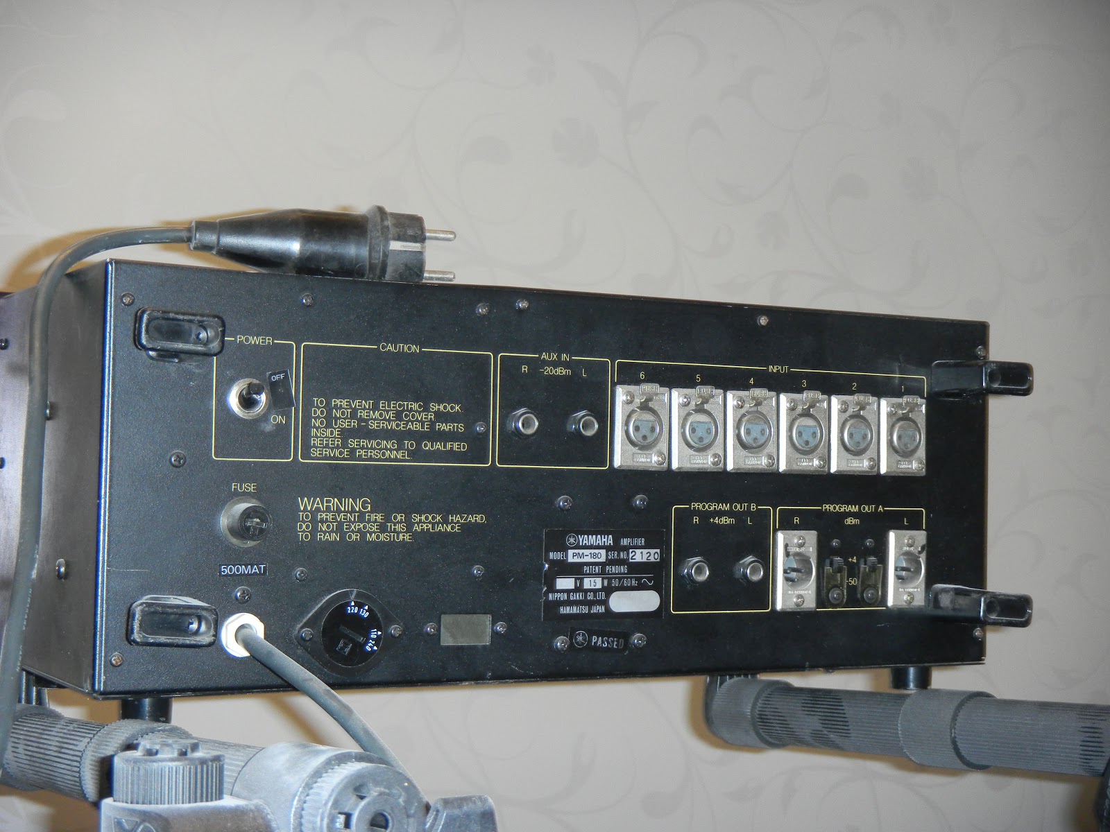 Infrequent Sound [sex.tex] technology: Yamaha PM-180 Sound