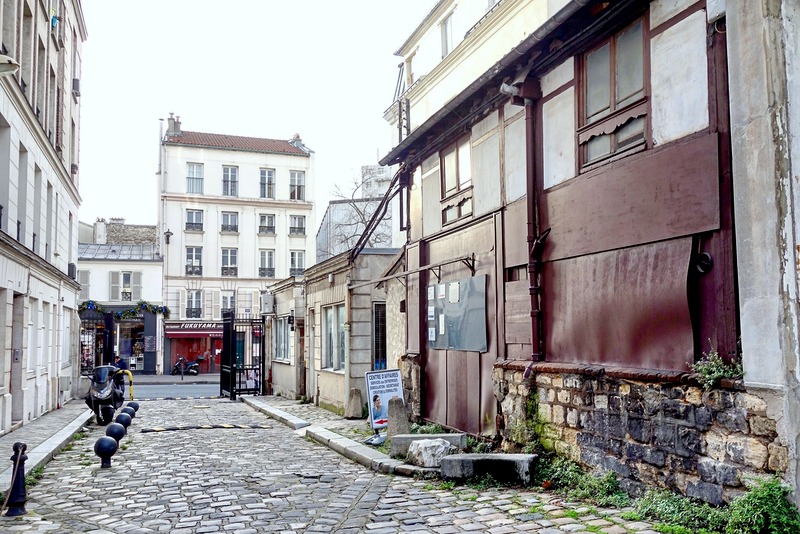 Paris Impasse Mousset, devenir radieux d'un ancien passage industriel de la rue de Reuilly