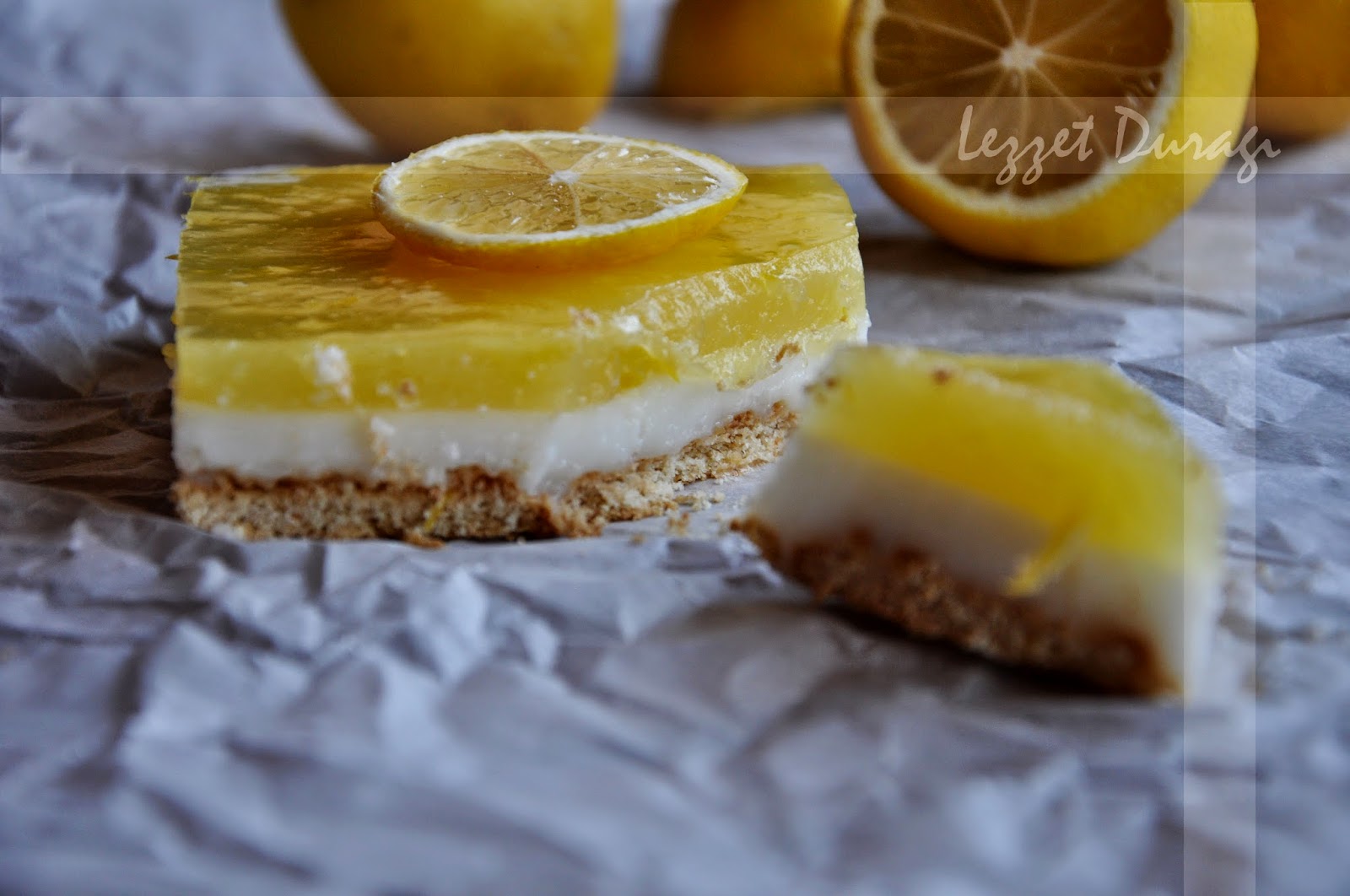 Limonlu Bisküvi Tatlısı Limonlu Bisküvi Tatlısı
