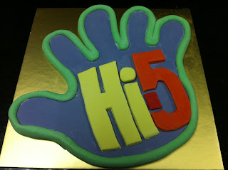 Hi-5 Birthday cake for Yi Zhe