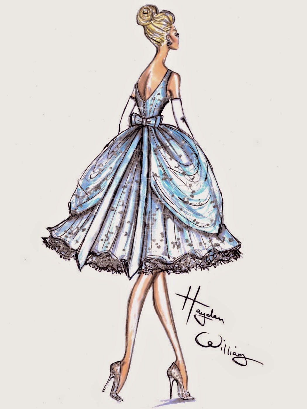 dolly's designs: Fashion Sketches from Hayden Williams