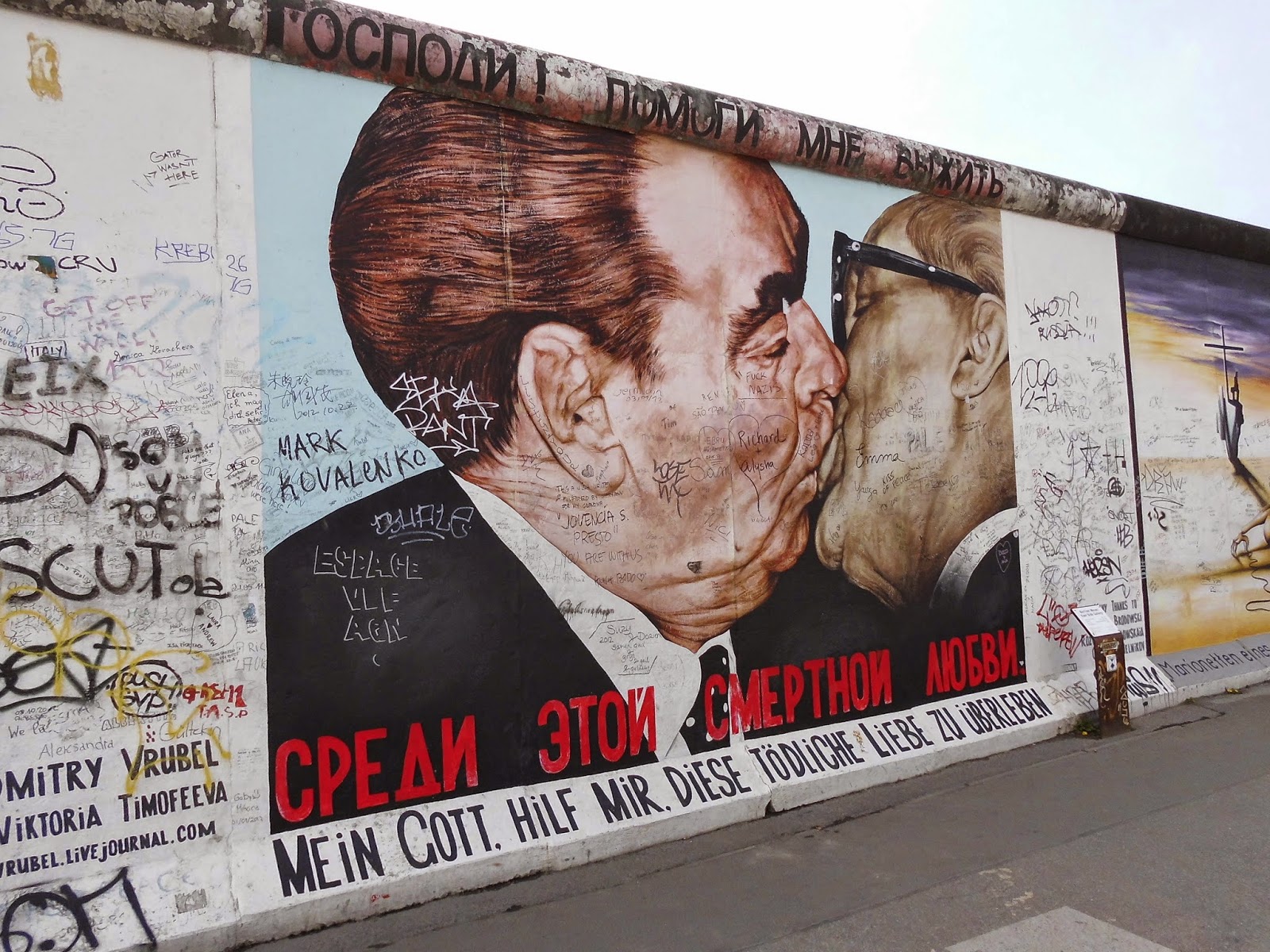 Jana Around The World Berliner Mauer History Art 2 In 1 At The