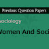 BA sociology, Women And Society