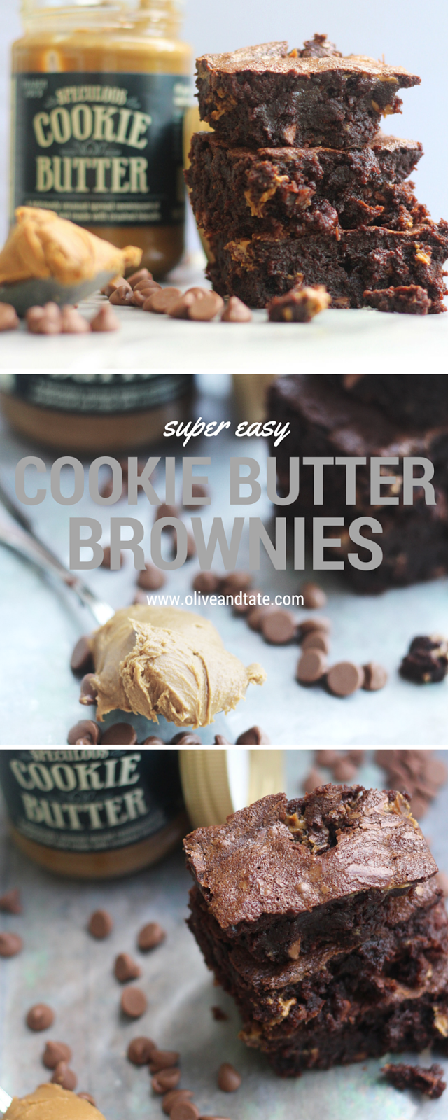 Cookie Butter Brownies
