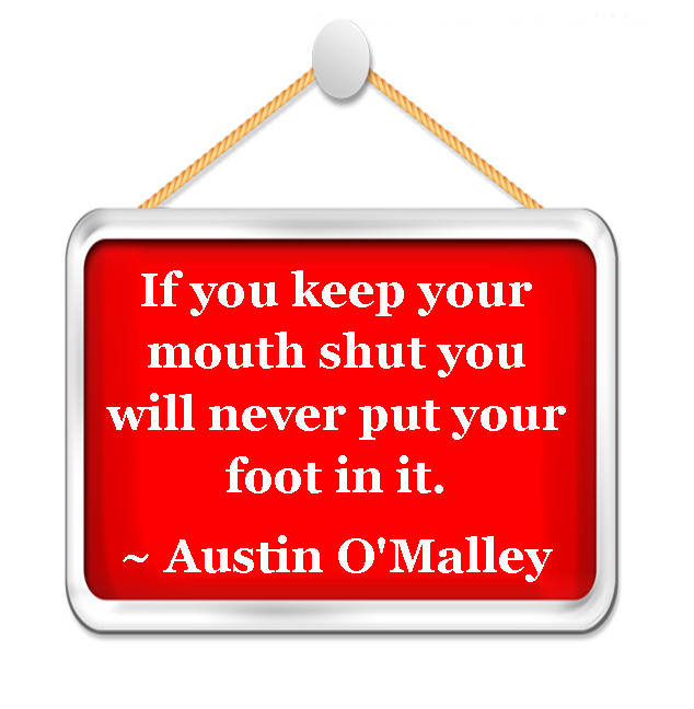 Inspiration to Dream Open mouth, insert both feet