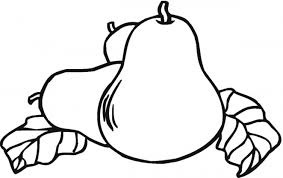 Pear coloring page 10