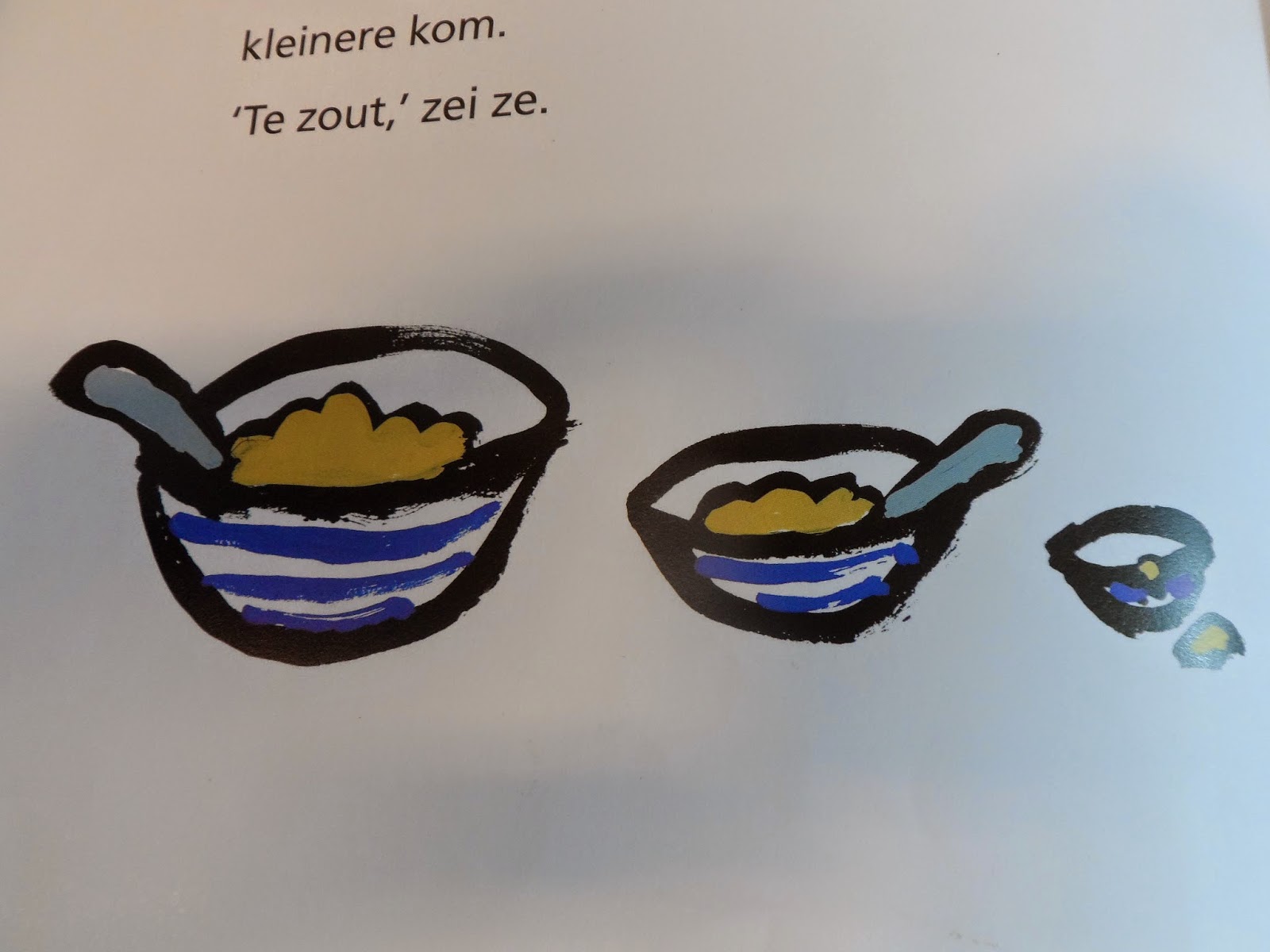 1ste kleuterklas C - Juf Natalie: Goudlokje en de drie beren....