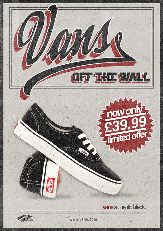 vans off the wall poster