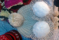 Woolen kids hat home made darjeeling