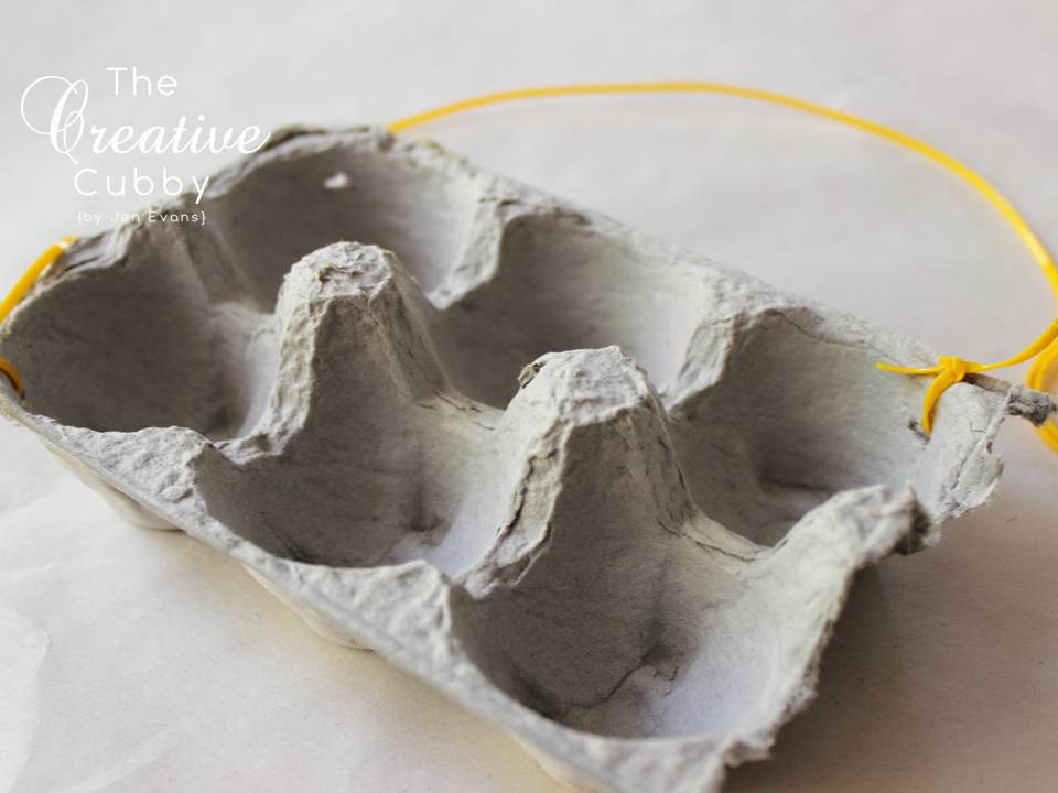 The Creative Cubby Egg Carton Bird Feeder