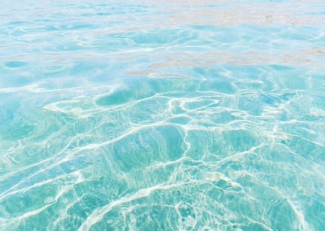 Ios island turquoise waters