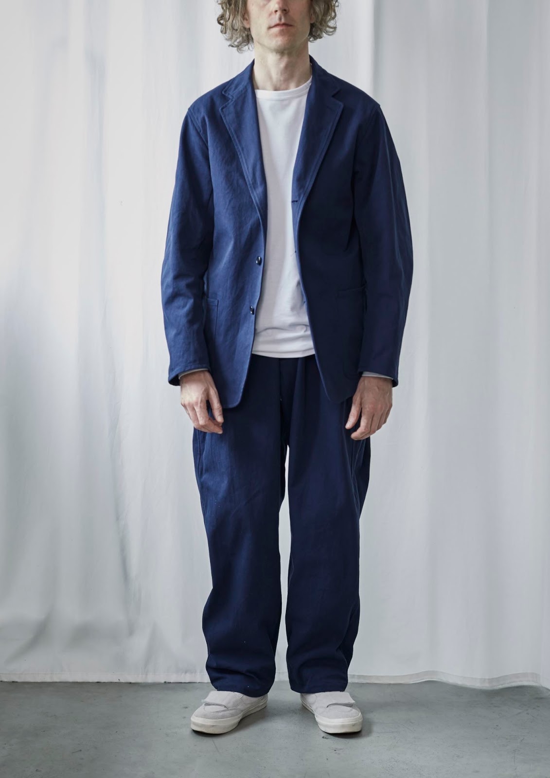 trunk: COMOLI COTTON TWILL JACKET & PANTS NOW IN STOCK