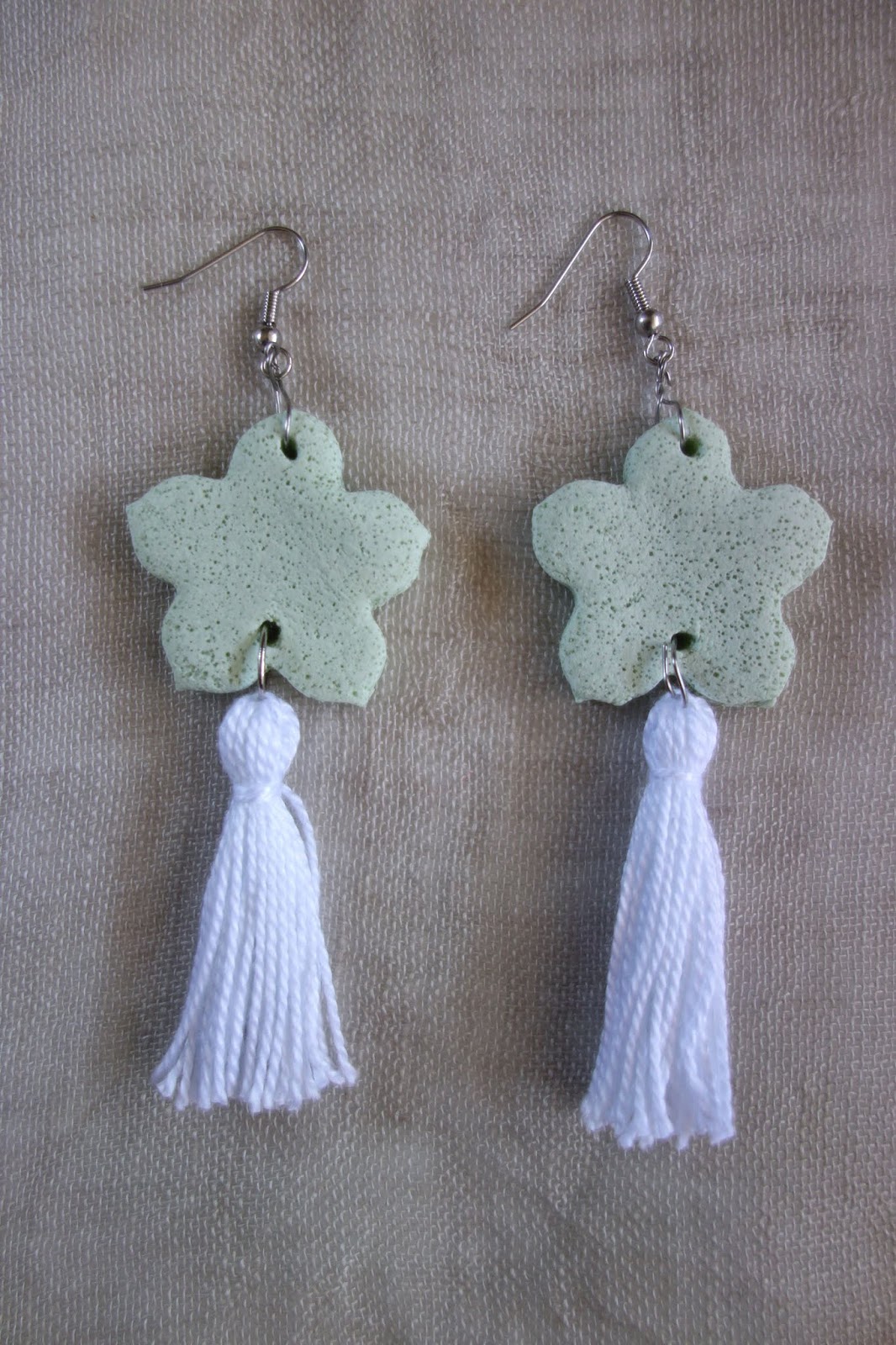 blah to TADA! Salt Dough Earrings