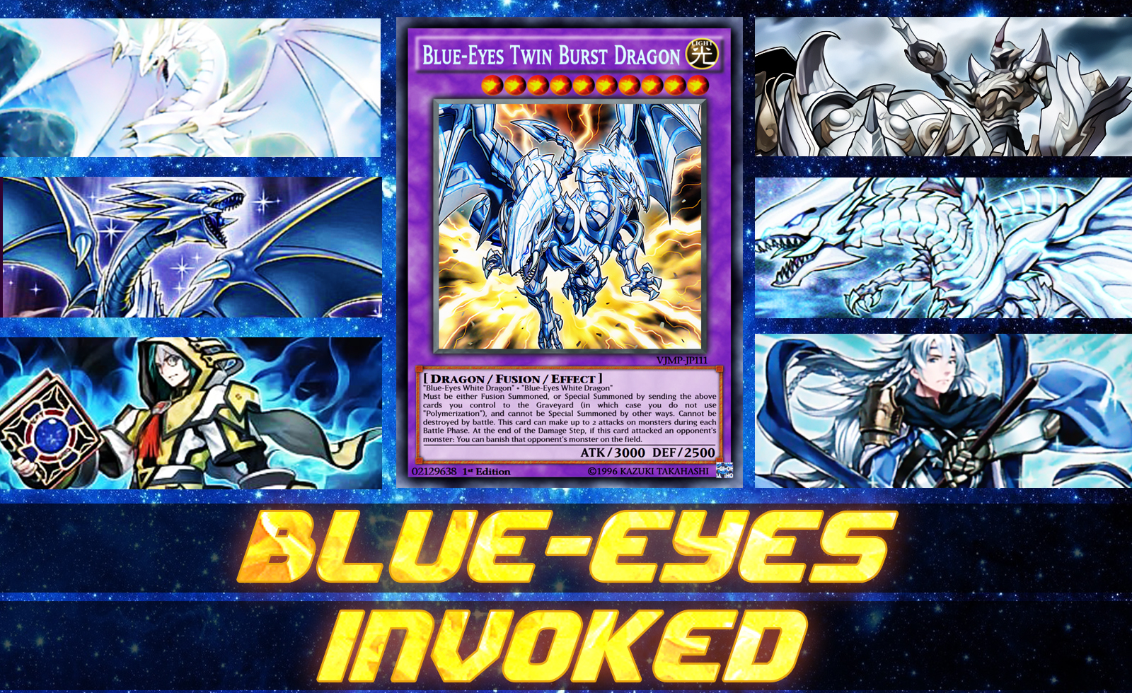 Deck BlueEyes Invoked Duel Entertainment