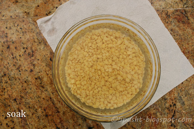cook lentils without pressure cooker, soak for an hour
