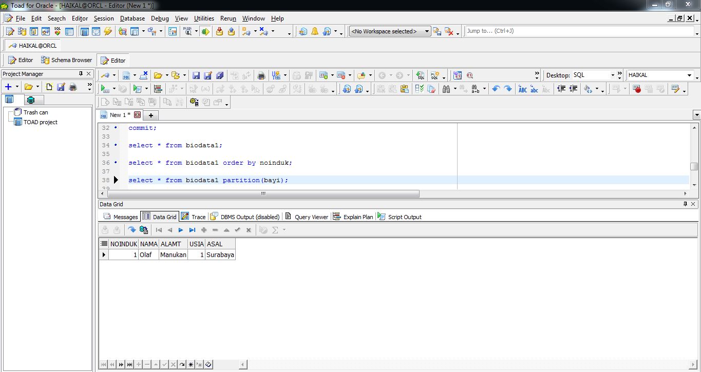 Be Aja Blog Range Partitioning pada Oracle (Partisi Range)