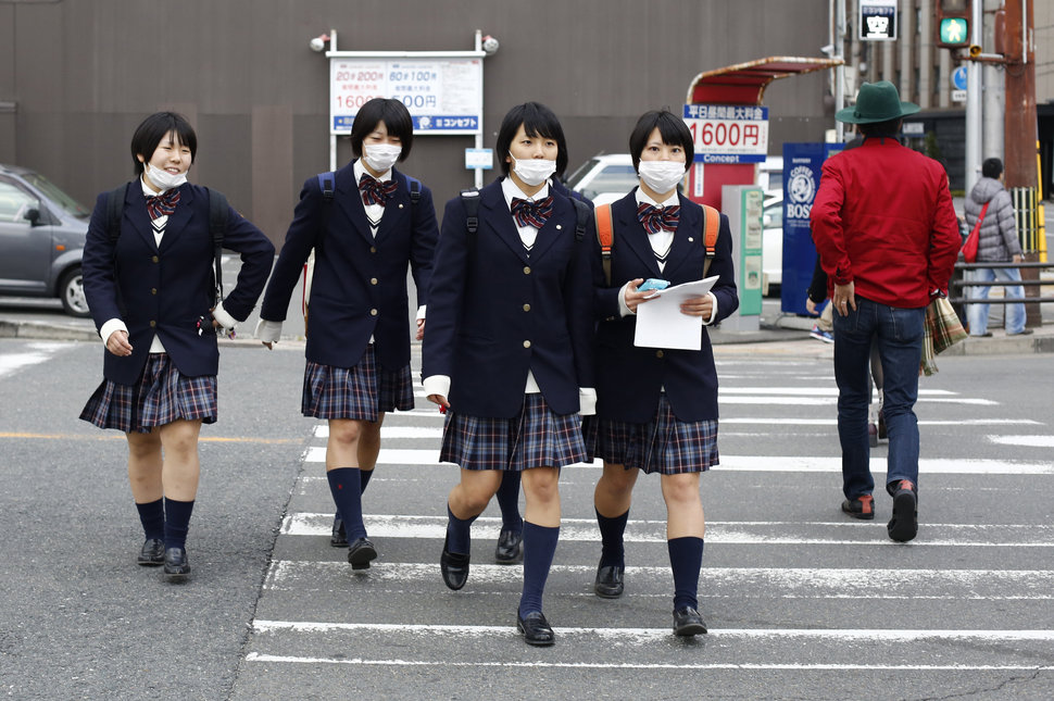 30 Beautiful Pictures Of Girls Going To School Around The World - Japan 30 Beautiful Pictures Of Girls Going To School Around The World - Japan