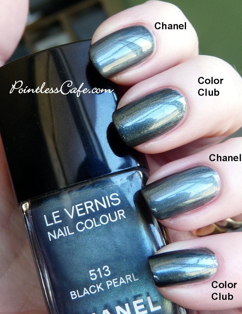 CHANEL #513 Black Pearl – review, swatches & comparison