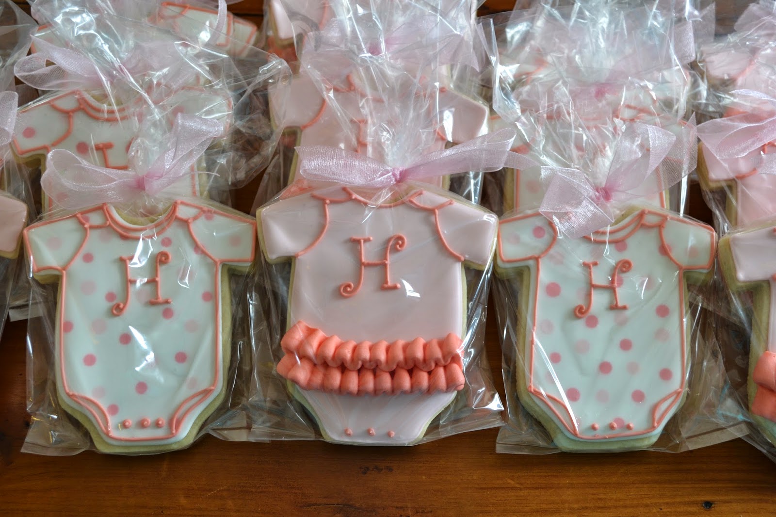 jackandy cookies Baby Shower Favor Cookies