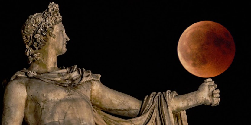 Apollon et l'éclipse de Séléné