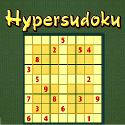 Online Windoku or HyperSudoku (Logical Thinking Puzzle Game)